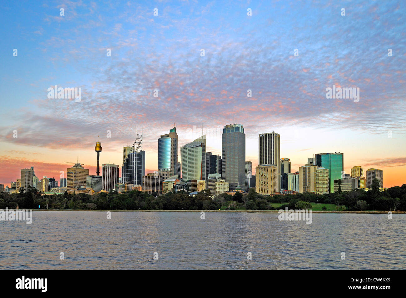 Skyline di Sydney, in Australia, a Sydney Foto Stock