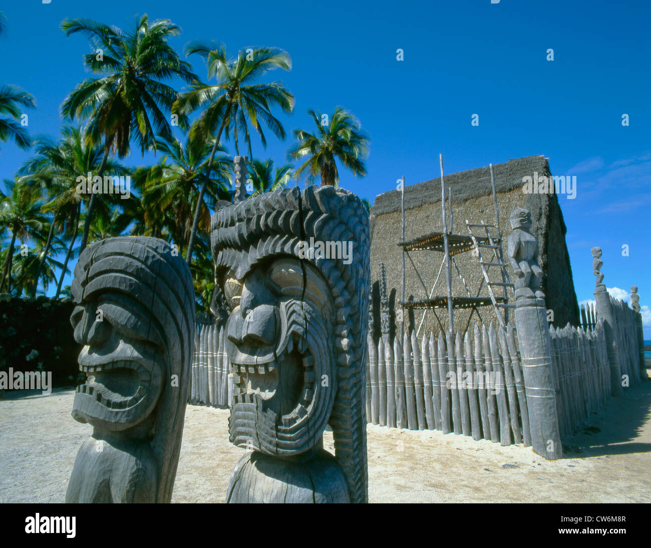 Stati Uniti Hawaii sito storico Foto Stock
