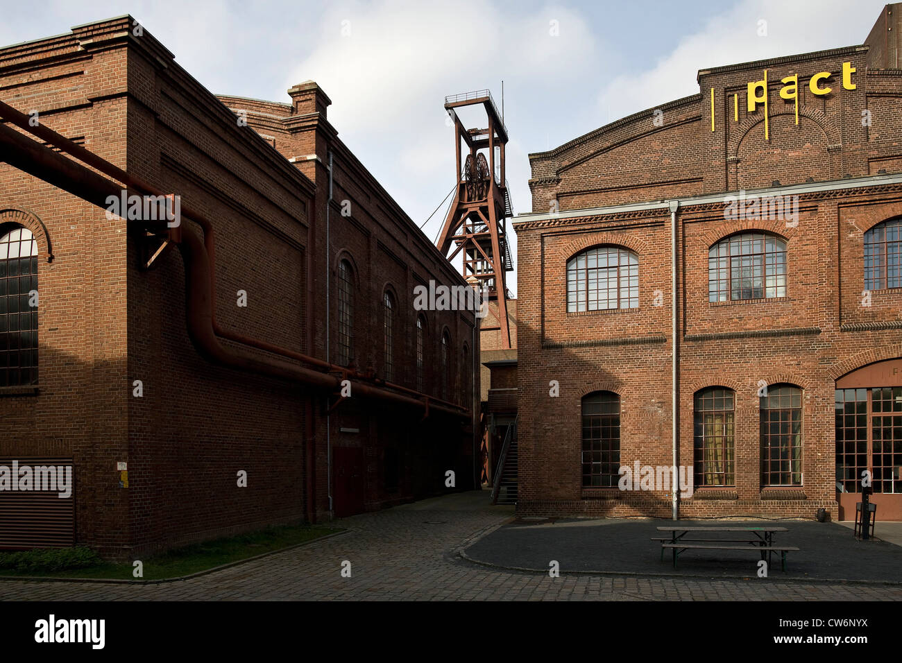 PACT Zollverein, Performing Arts Choreographisches center NRW Tanzlandschaft Ruhr, in Germania, in Renania settentrionale-Vestfalia, la zona della Ruhr, Essen Foto Stock