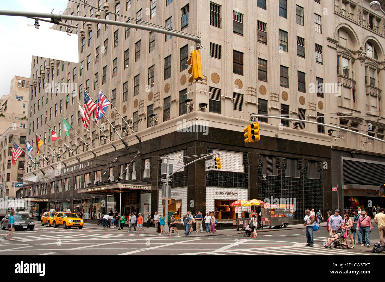 Magazzino Bloomingdale's Lexington Avenue Manhattan New York City Stati Uniti d'America Foto Stock