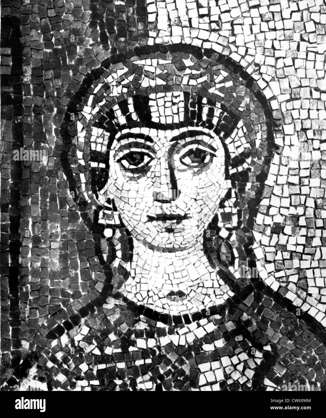 Théodora - l'Arciduchessa d'Orient (527-548) Foto Stock