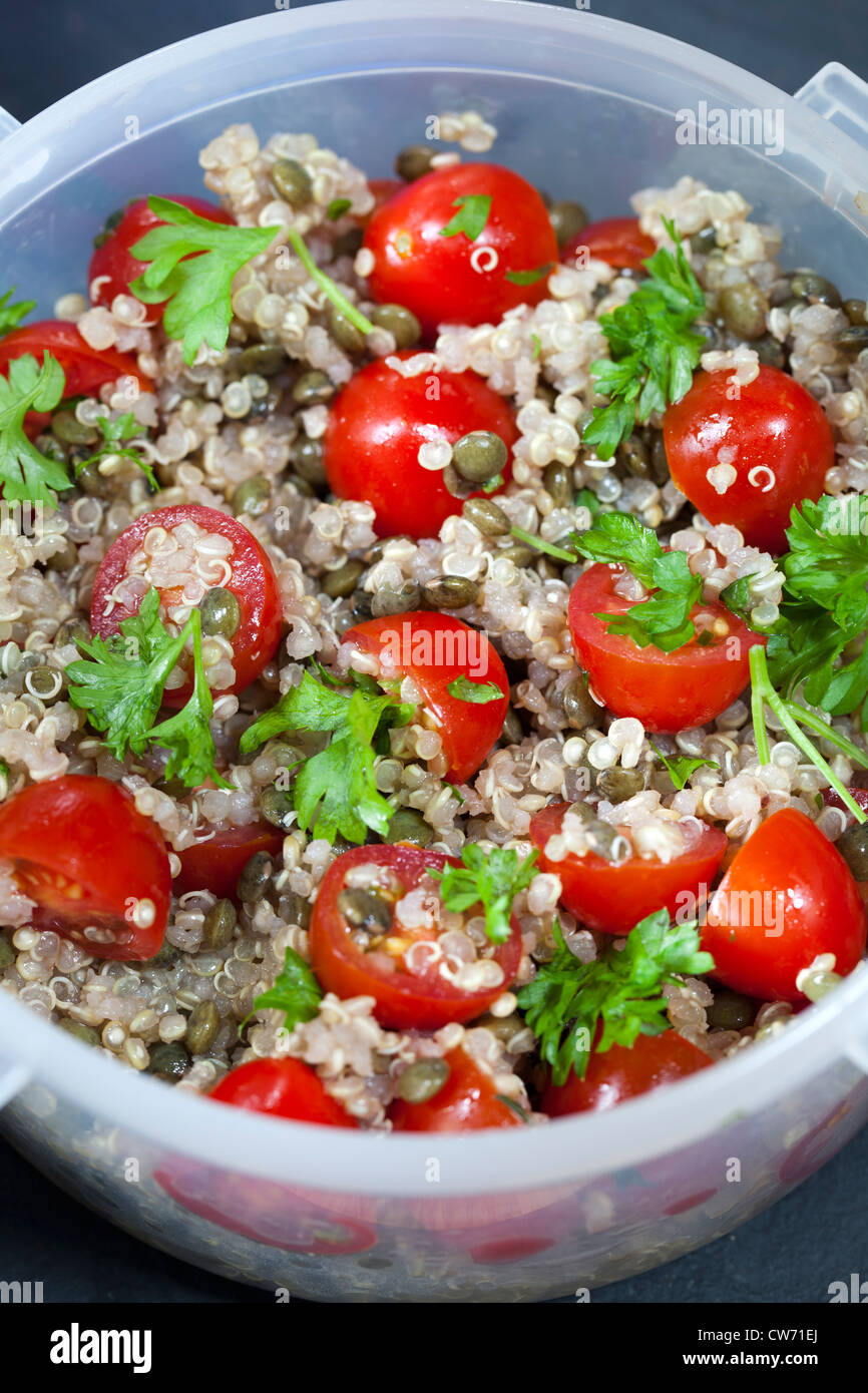 Insalata estiva il pranzo al sacco Foto Stock