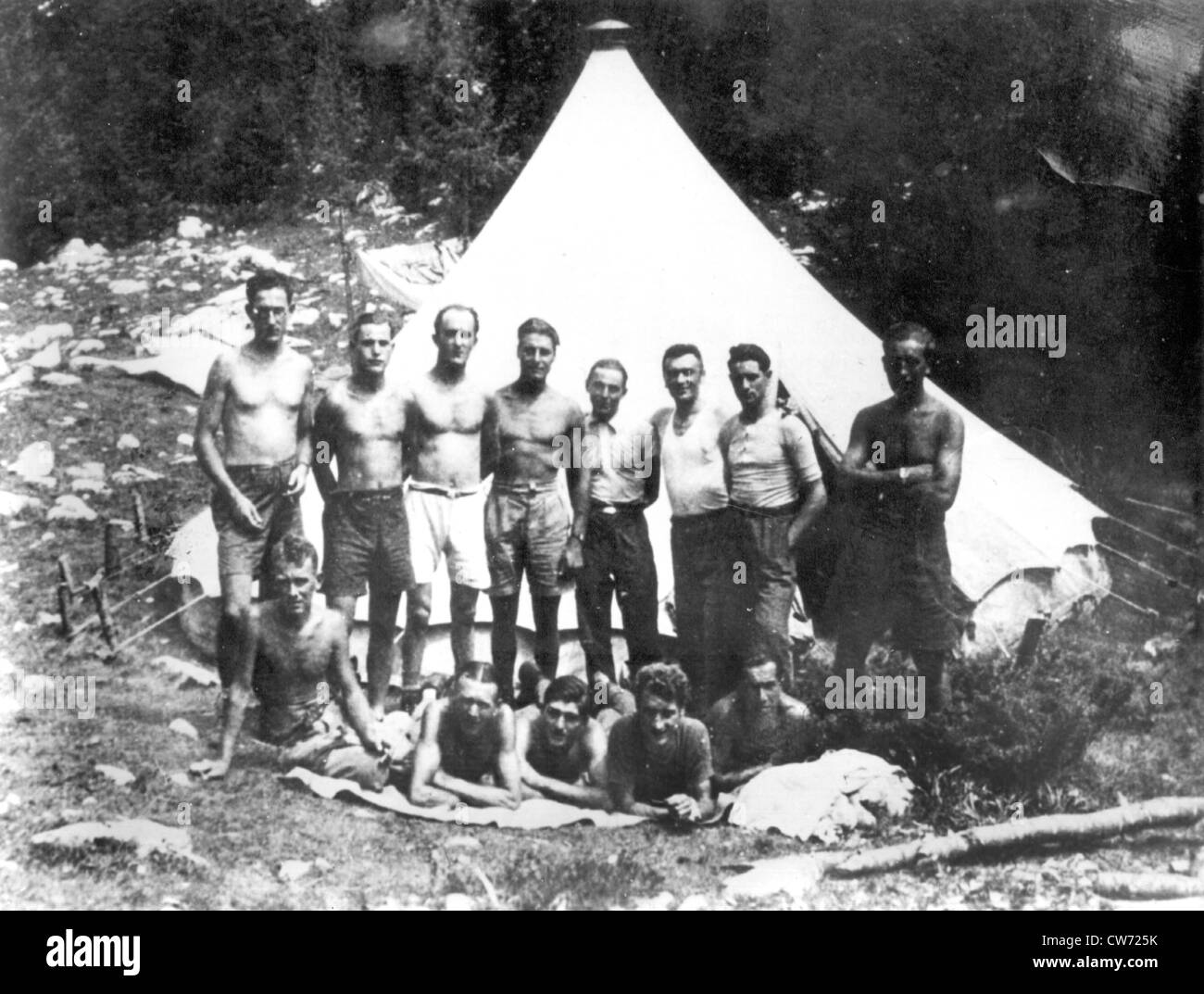 Combattenti della resistenza del Vercors (1940-44) Foto Stock