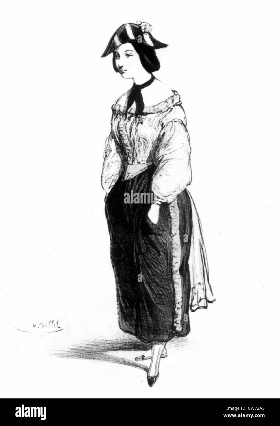Juliette Drouet Foto Stock