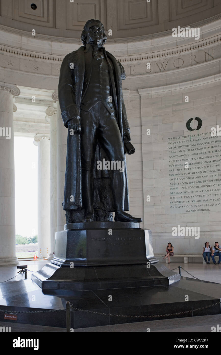 Thomas Jefferson Memorial, Washington D.C. Foto Stock