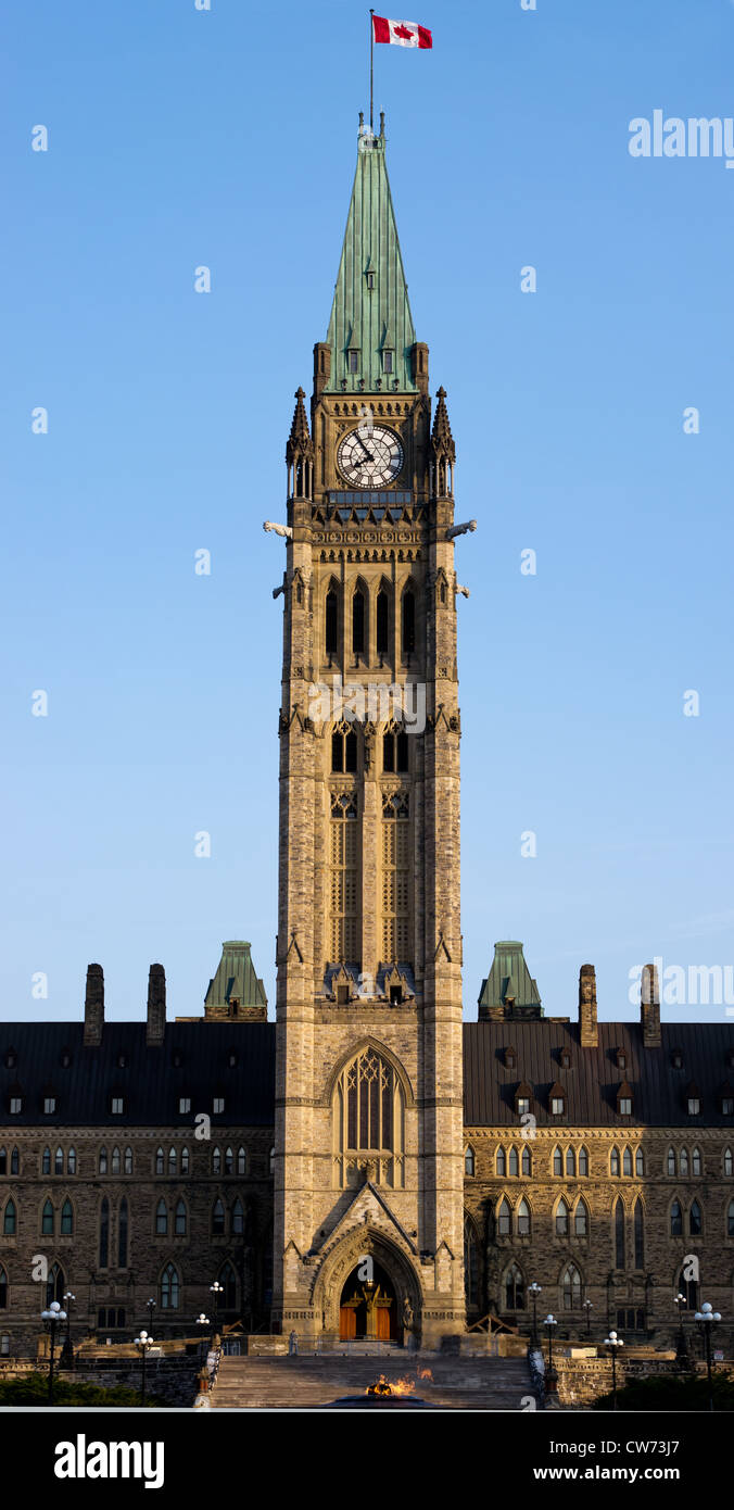 Parliament Hill, Ottawa Foto Stock