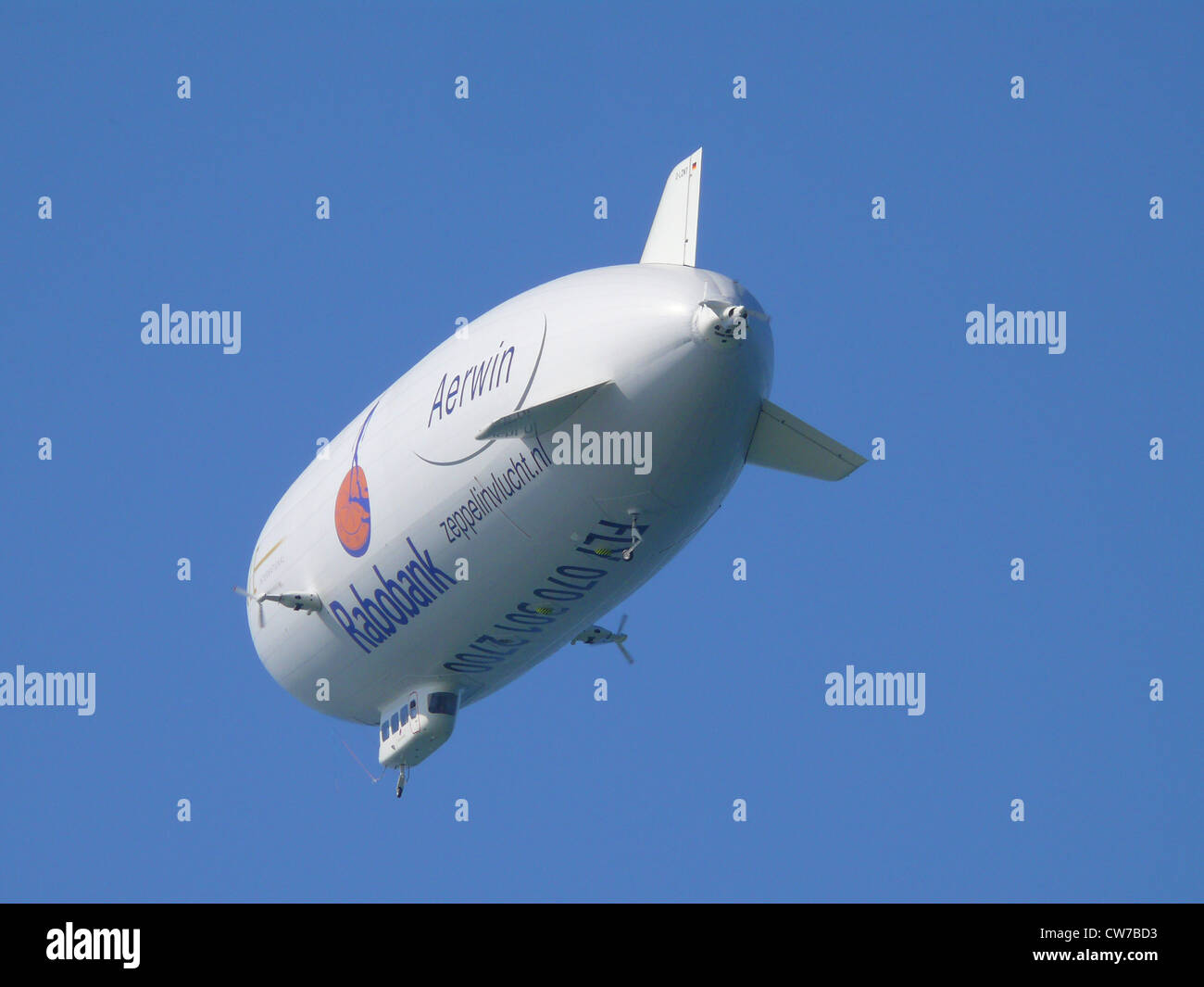 Dirigibile per volo turistico Foto Stock