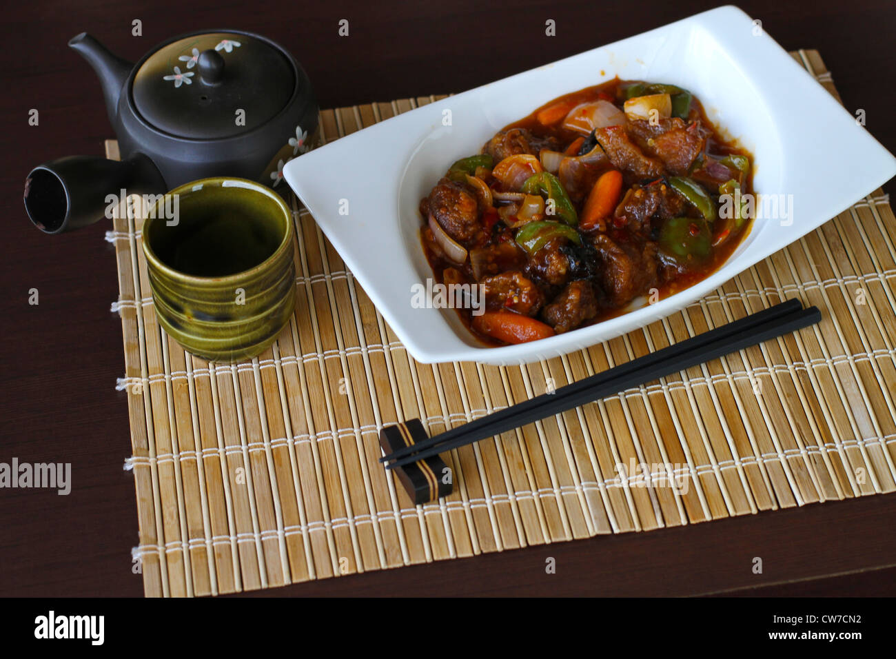 Sfondi astratti con latte di olio e acqua Foto Stock