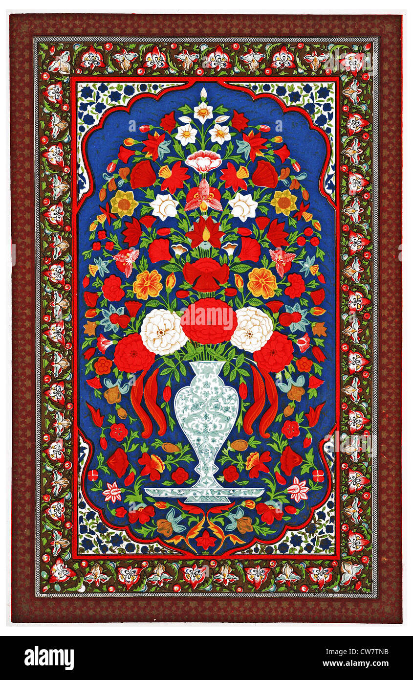 Ornamenti indiano Foto Stock