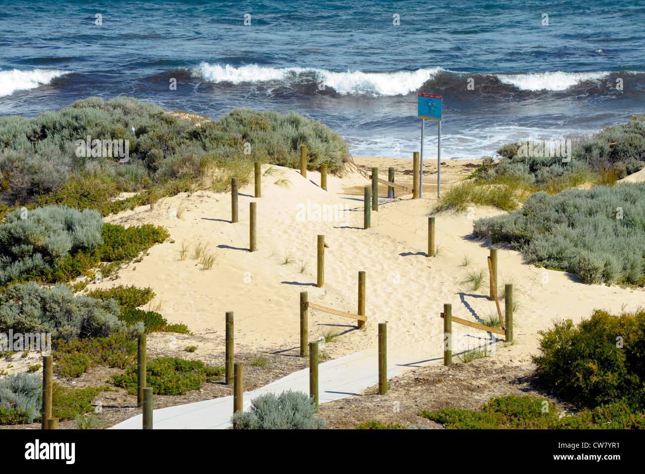 Spiaggia di Yanchep, Perth, Western Australia Foto Stock