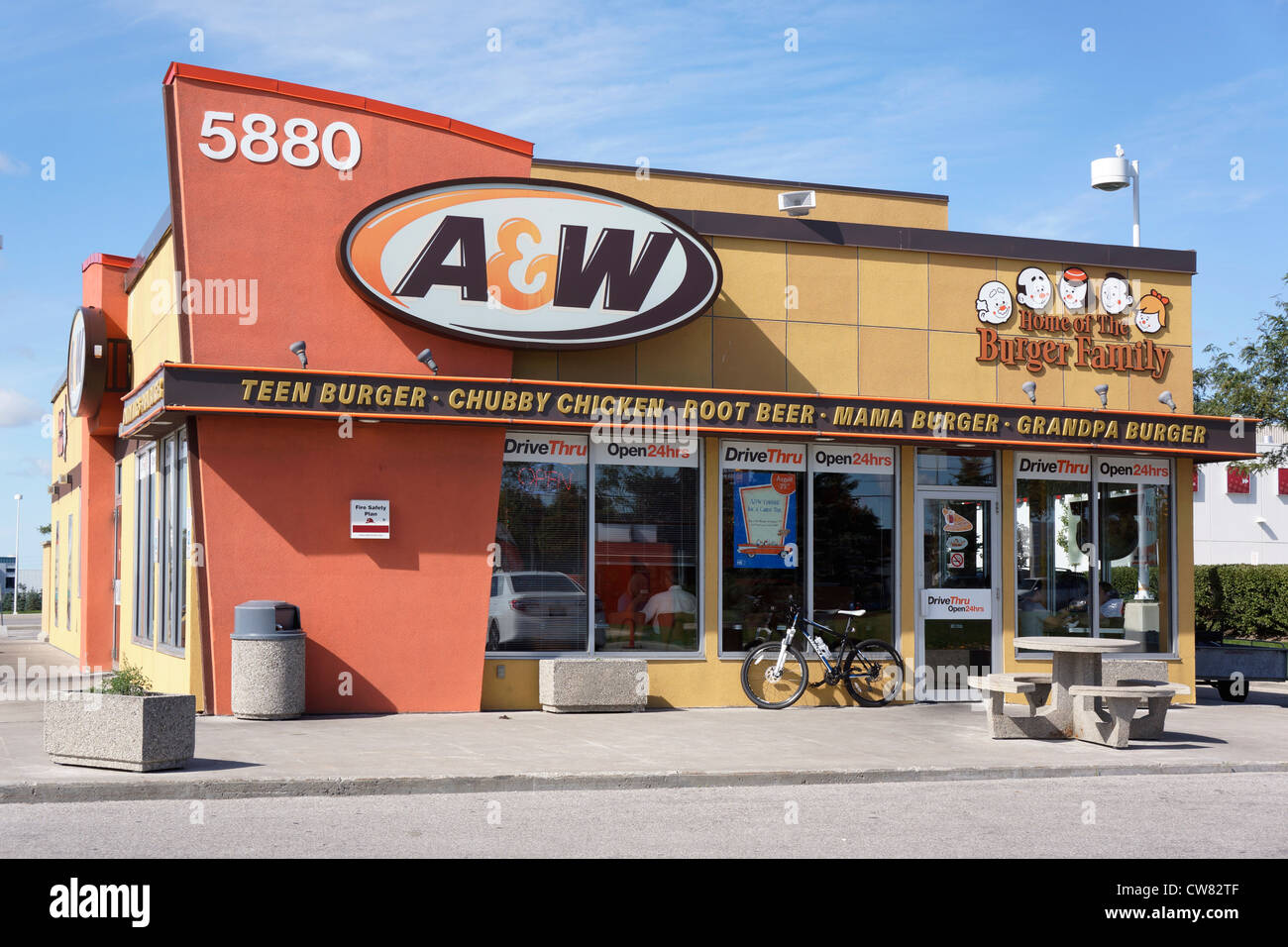 A & W Foto Stock