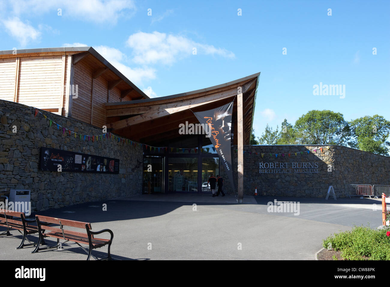 Robert Burns Birthplace Museum alloway ayrshire Scotland Regno Unito Regno Unito Foto Stock