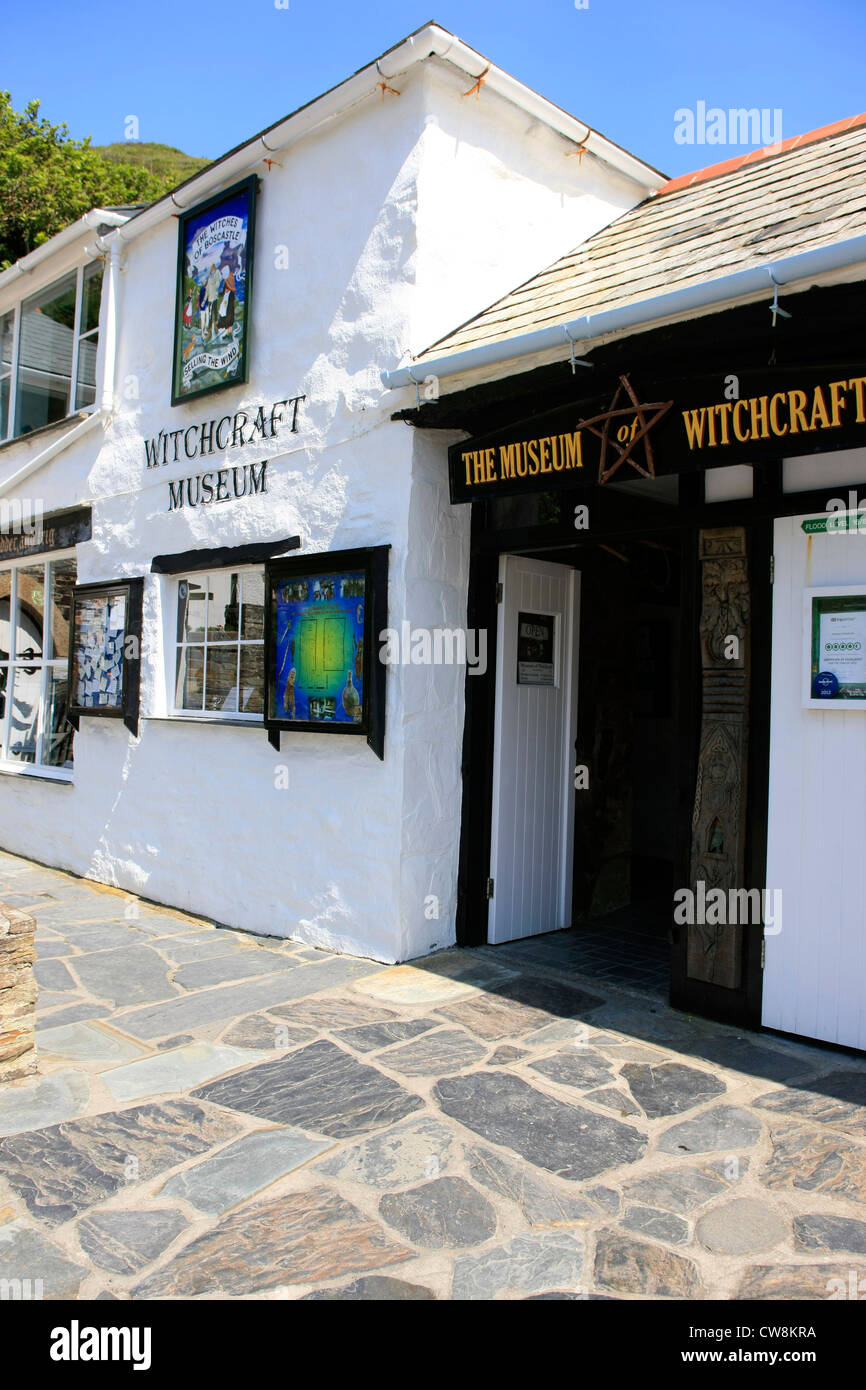 Il museo della stregoneria a Boscastle Cornovaglia Foto Stock