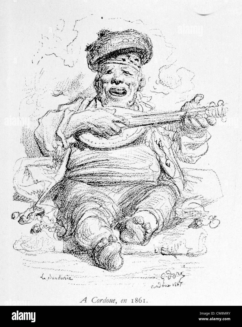 Gustave Doré, ritratti Foto Stock
