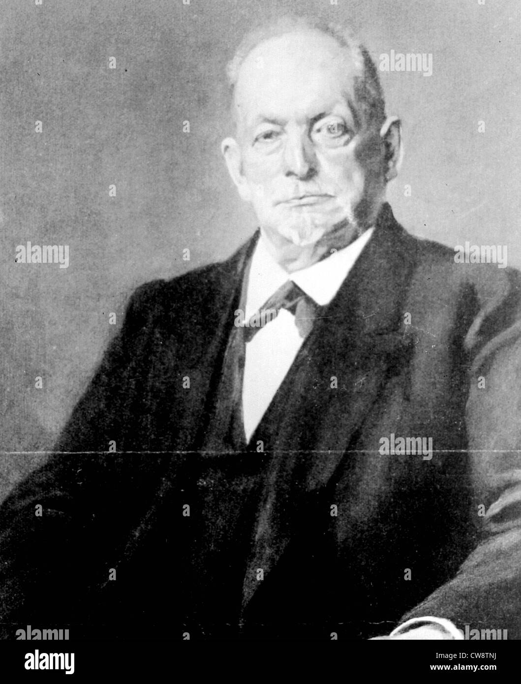 Il sig. Auguste Thyssens Foto Stock