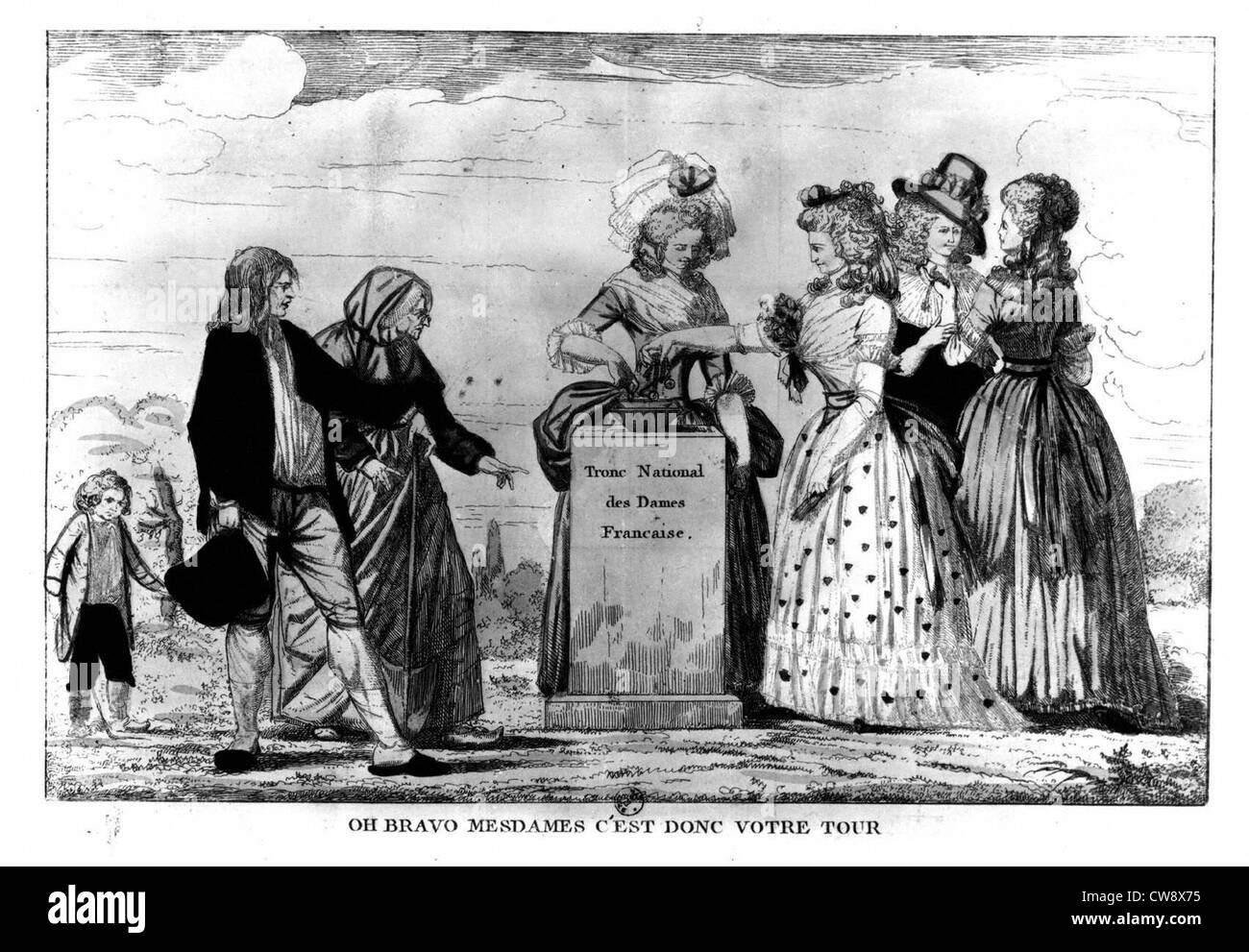 Oh bravo ladies, ora è il vostro turno Foto Stock