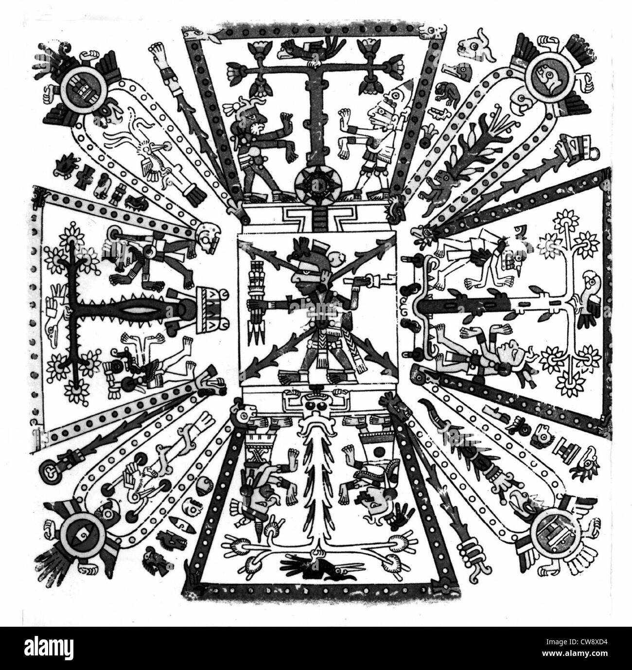 Il Dio del fuoco Foto Stock