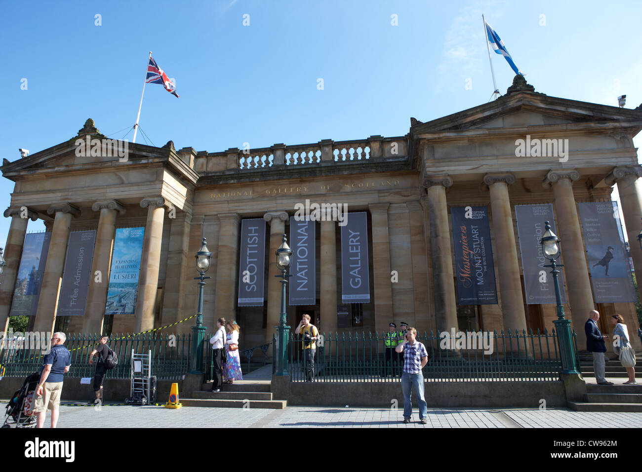 National Gallery of Scotland Scottish National Gallery Scozia Edimburgo Regno Unito Regno Unito Foto Stock