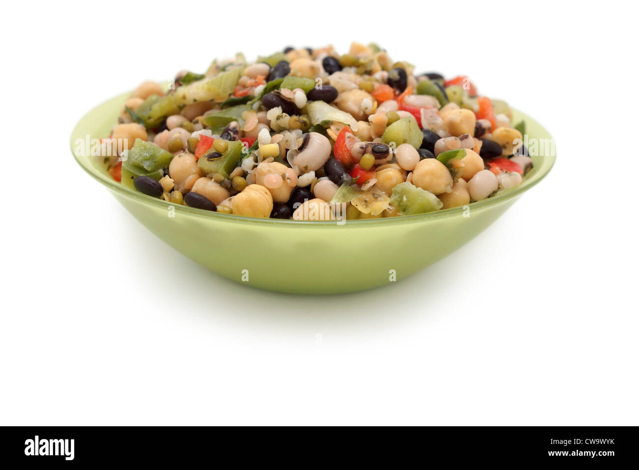 Insalata di fagioli Foto Stock