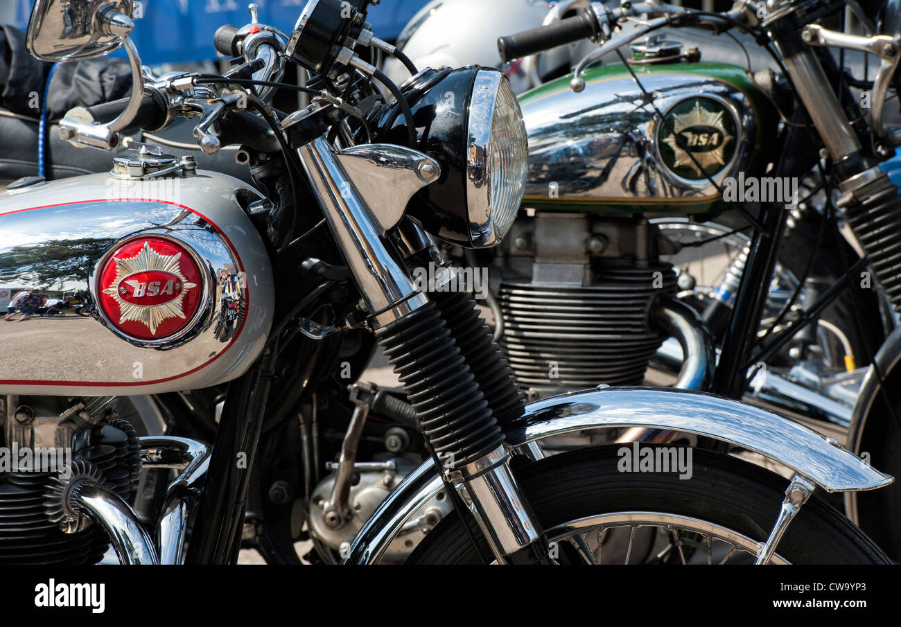 BSA Rocket Goldstar. Classic british motociclo Foto Stock