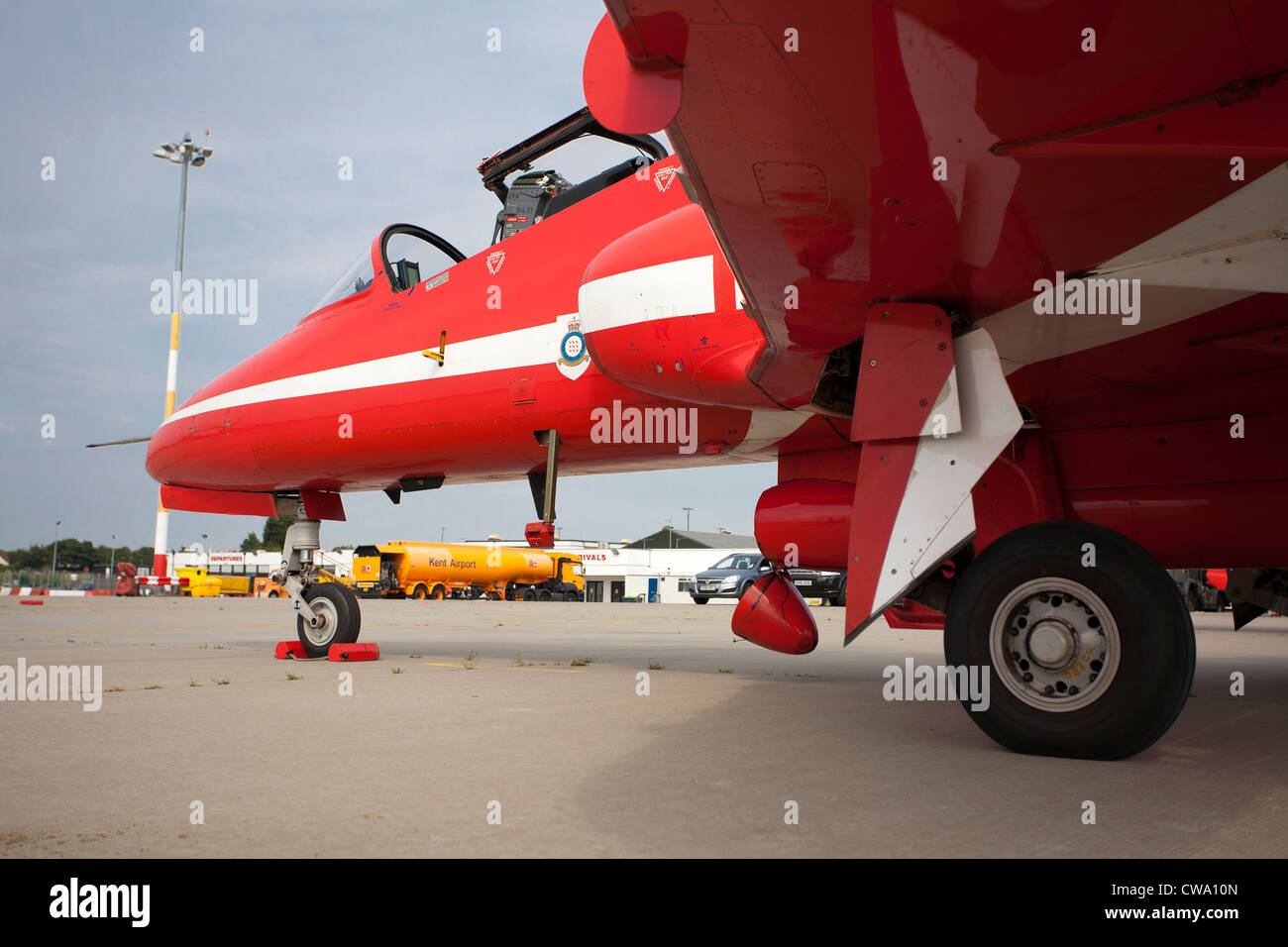 Le frecce rosse a Manston, Kent Foto Stock