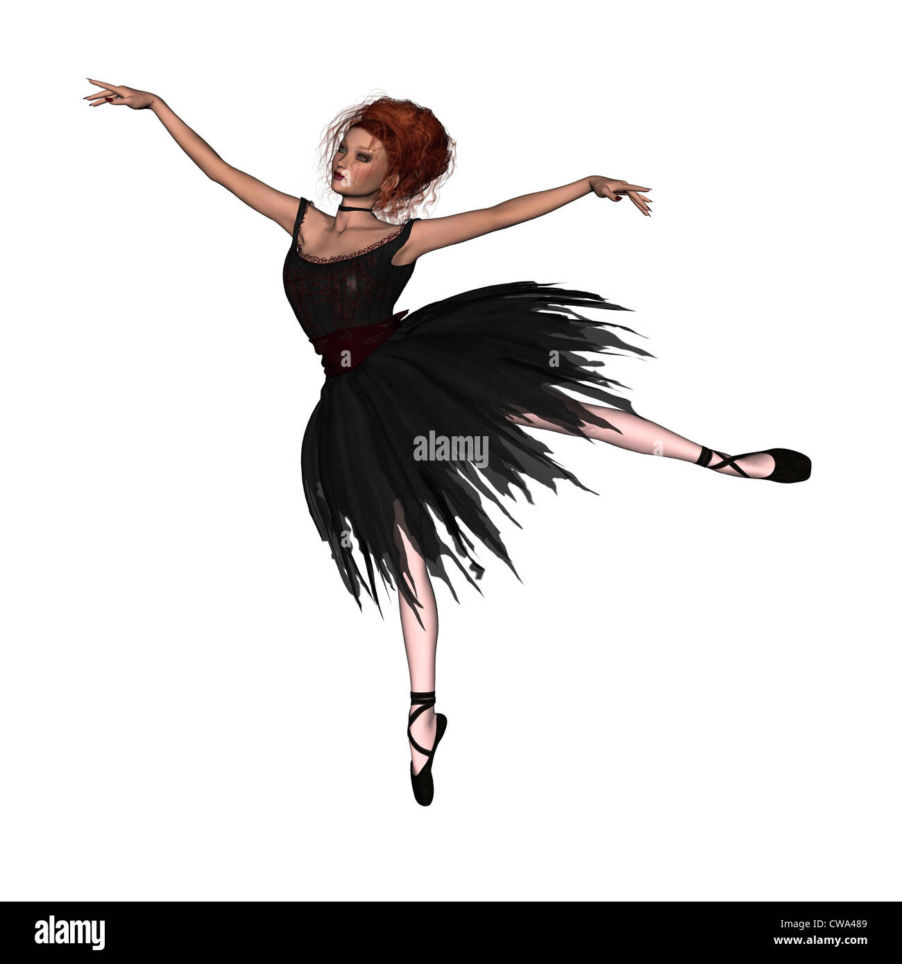 Ballerina gotica - 1 Foto stock - Alamy