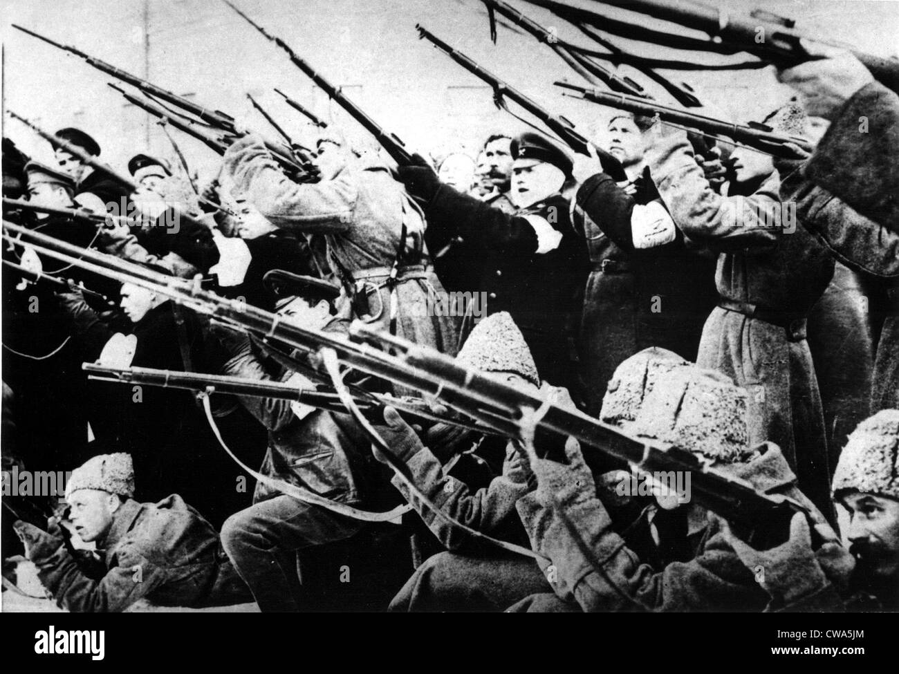 Rivoluzione bolscevica, 1917.. La cortesia: CSU Archivi / Everett Collection Foto Stock