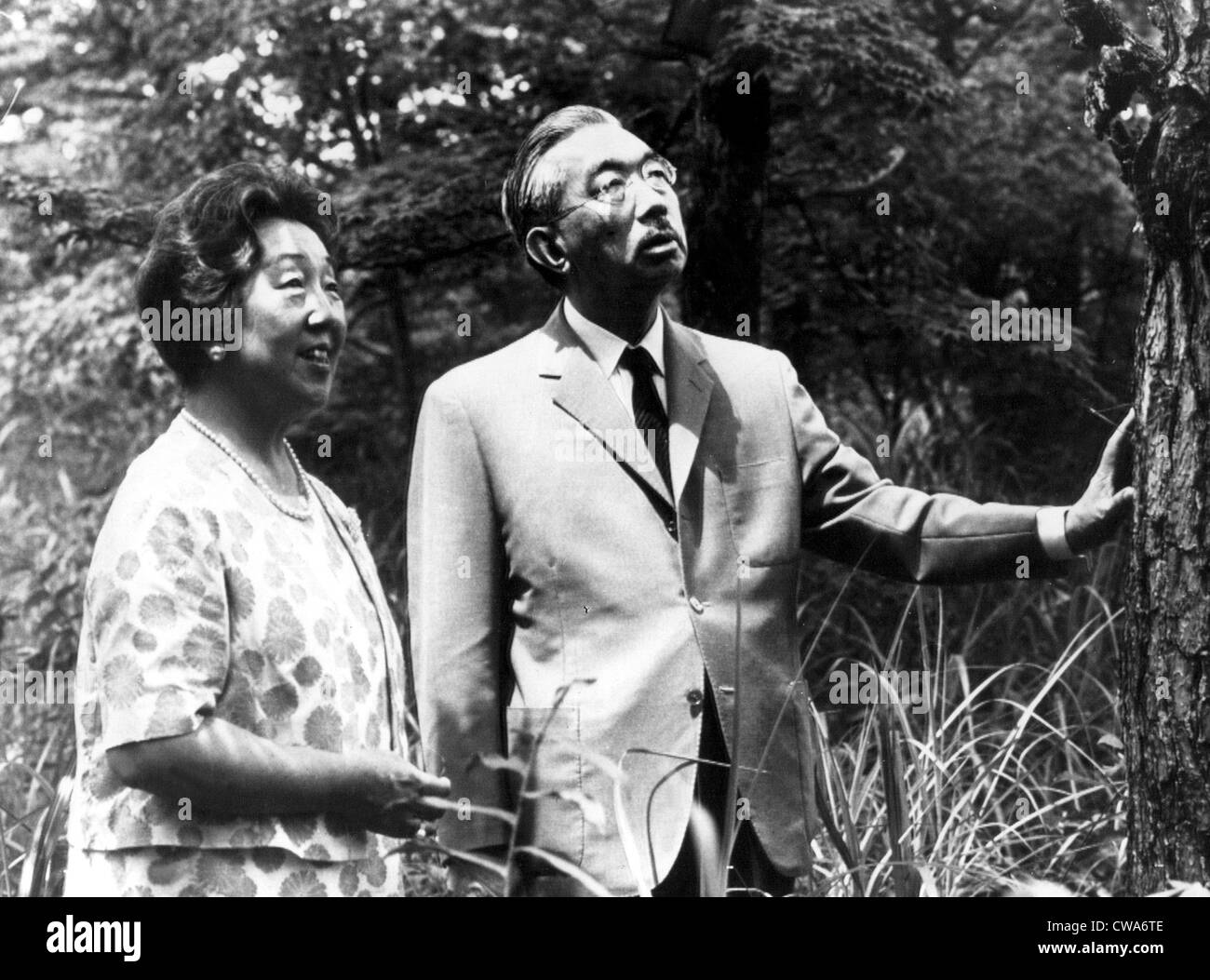 Imperatrice NAGAKO e imperatore HIROHITO, c. primi 1960s. La cortesia: CSU Archivi / Everett Collection Foto Stock