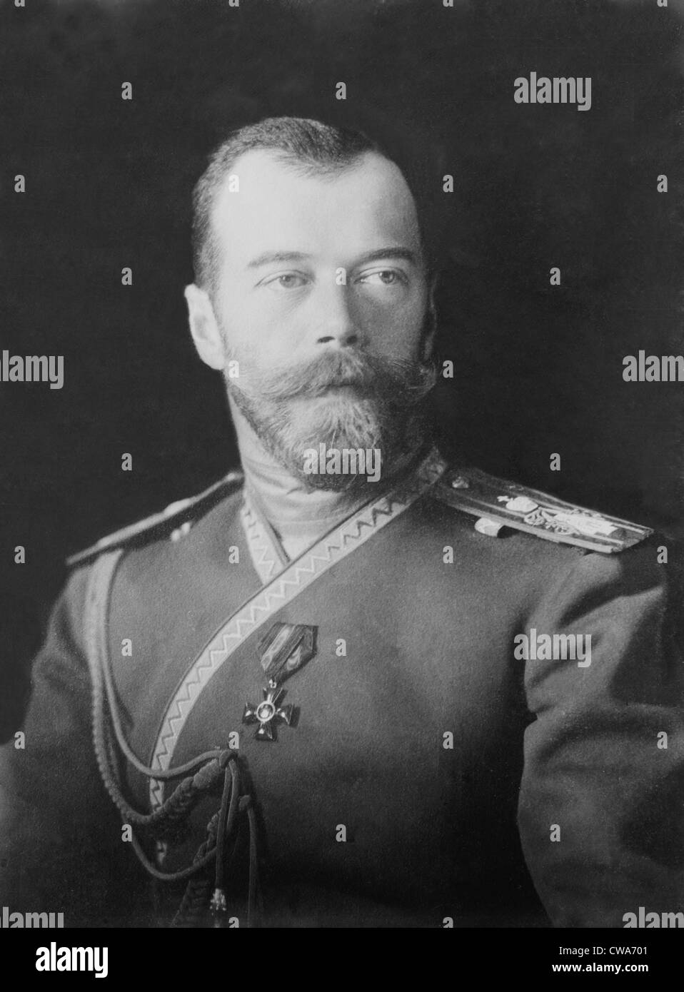 Nicolas II, lo zar di Russia (1868-1917), 1909 Foto Stock