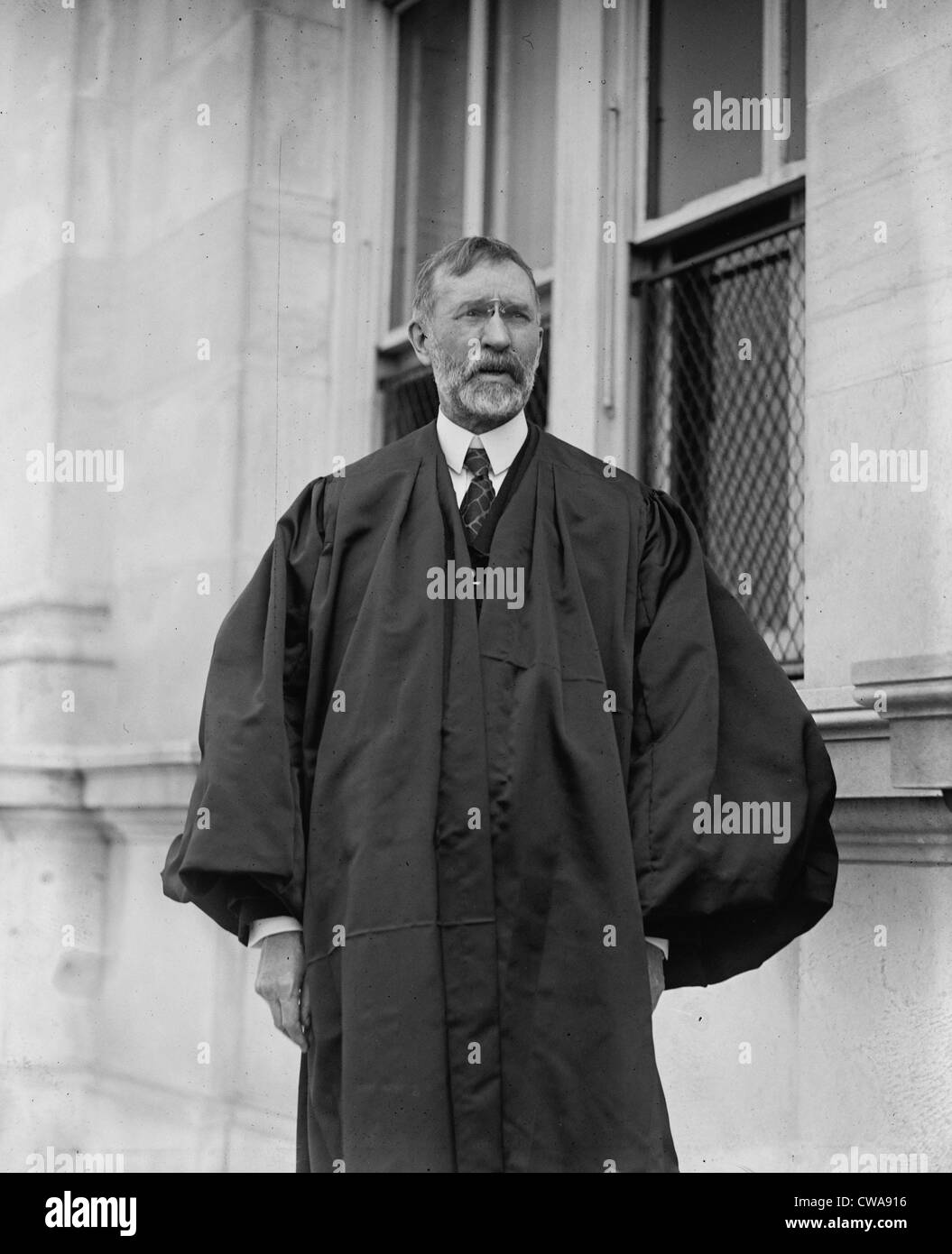 Giustizia George Sutherland (1862-1942) che era un avversario di Franklin Roosevelt New Deal legislazione. Foto Stock
