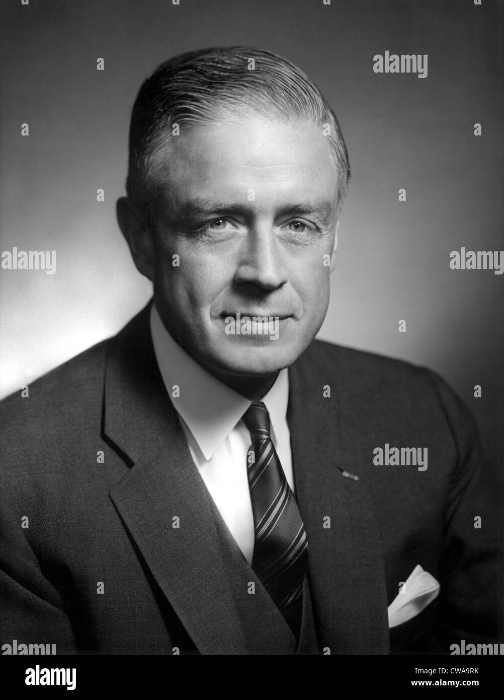 Thomas J. Watson, Jr., presidente della IBM in un ritratto non datata.. La cortesia: CSU Archivi / Everett Collection Foto Stock