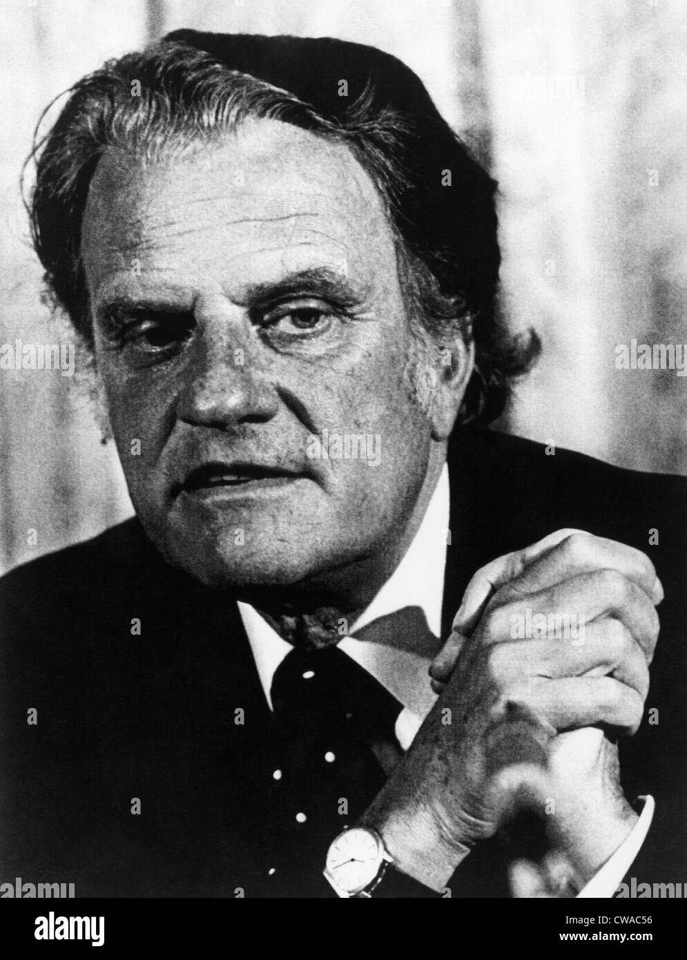 Evangelista Billy Graham. ca. 1977. La cortesia: Archivi CSU/Everett collezione. Foto Stock