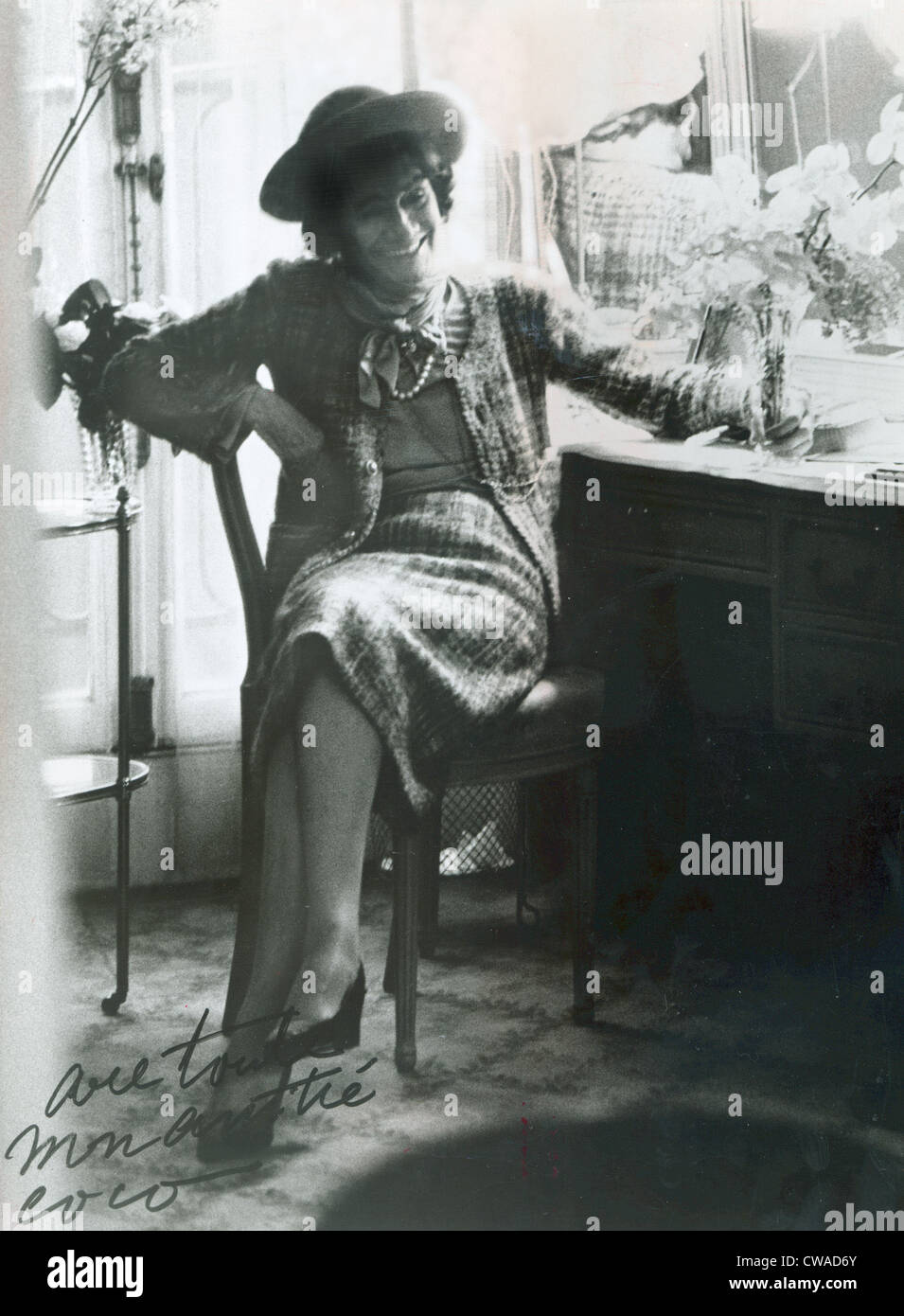 GABRIELLE " " Coco Chanel, c. a metà degli anni sessanta. La cortesia: CSU Archivi / Everett Collection Foto Stock