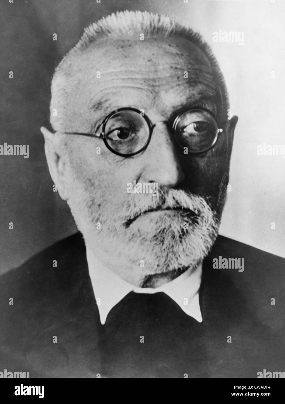 Miguel de Unamuno (1864-1936), filosofo spagnolo che si sono alzati in piedi per i suoi ideali di fronte a due dittatori spagnolo, Generale Foto Stock