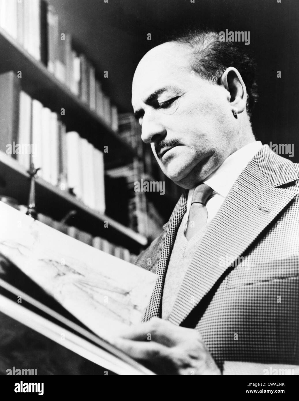 Salvatore Quasimodo (1901-1968) poeta italiano e vincitore del Premio Nobel per la letteratura nel 1959. Foto Stock