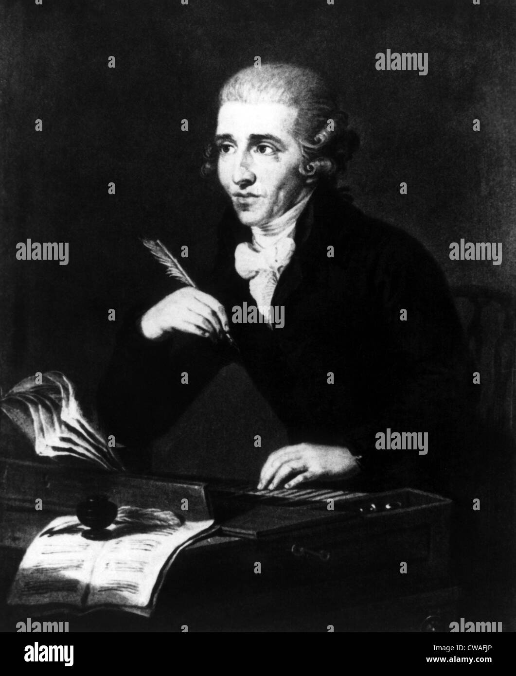 Il compositore di musica classica Franz Josef Hayden. 1732-1809. La cortesia: Archivi CSU/Everett collezione. Foto Stock