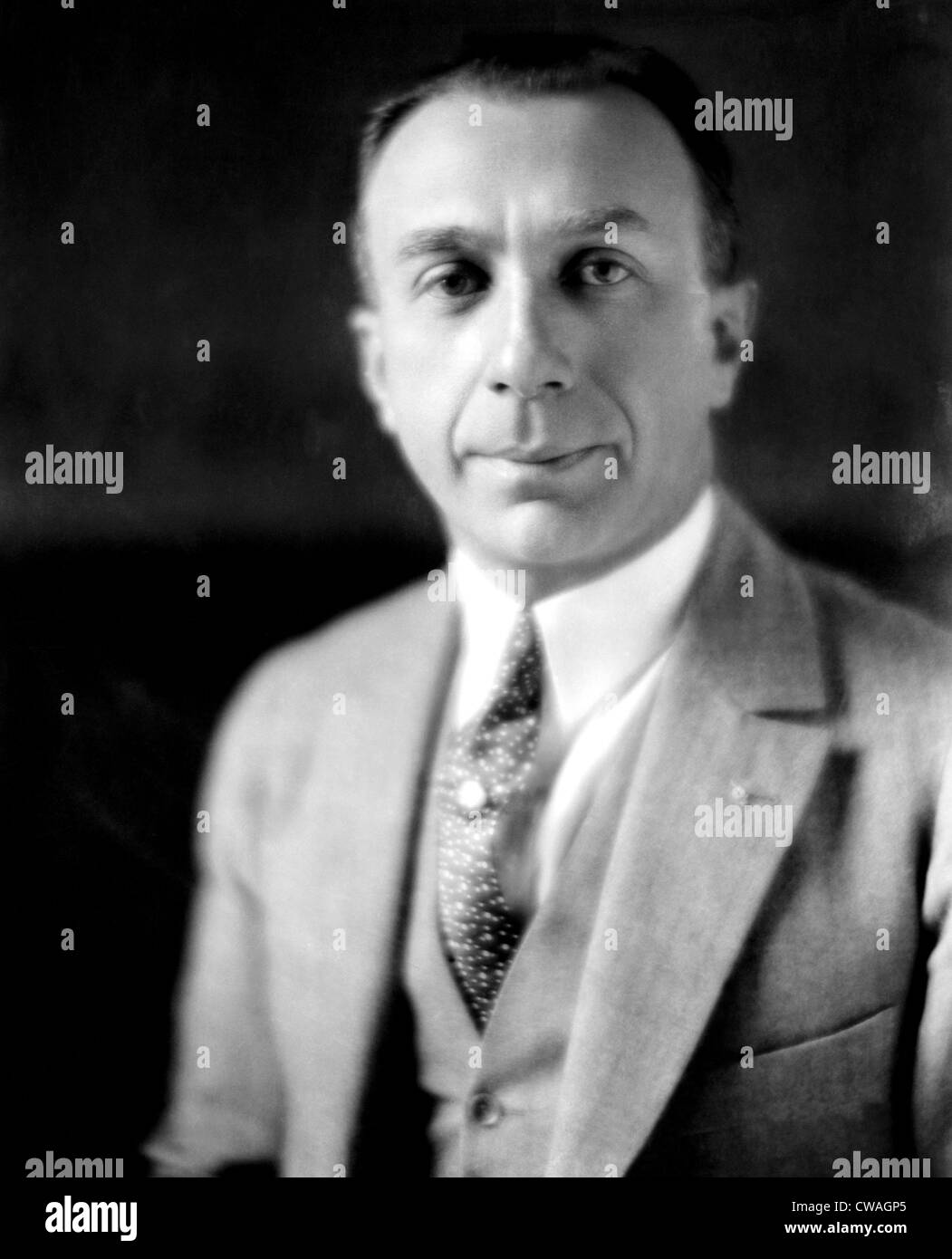 Harry Warner, (1881-1958), co-fondatore della Warner Brothers, 1937.. La cortesia: CSU Archivi / Everett Collection Foto Stock