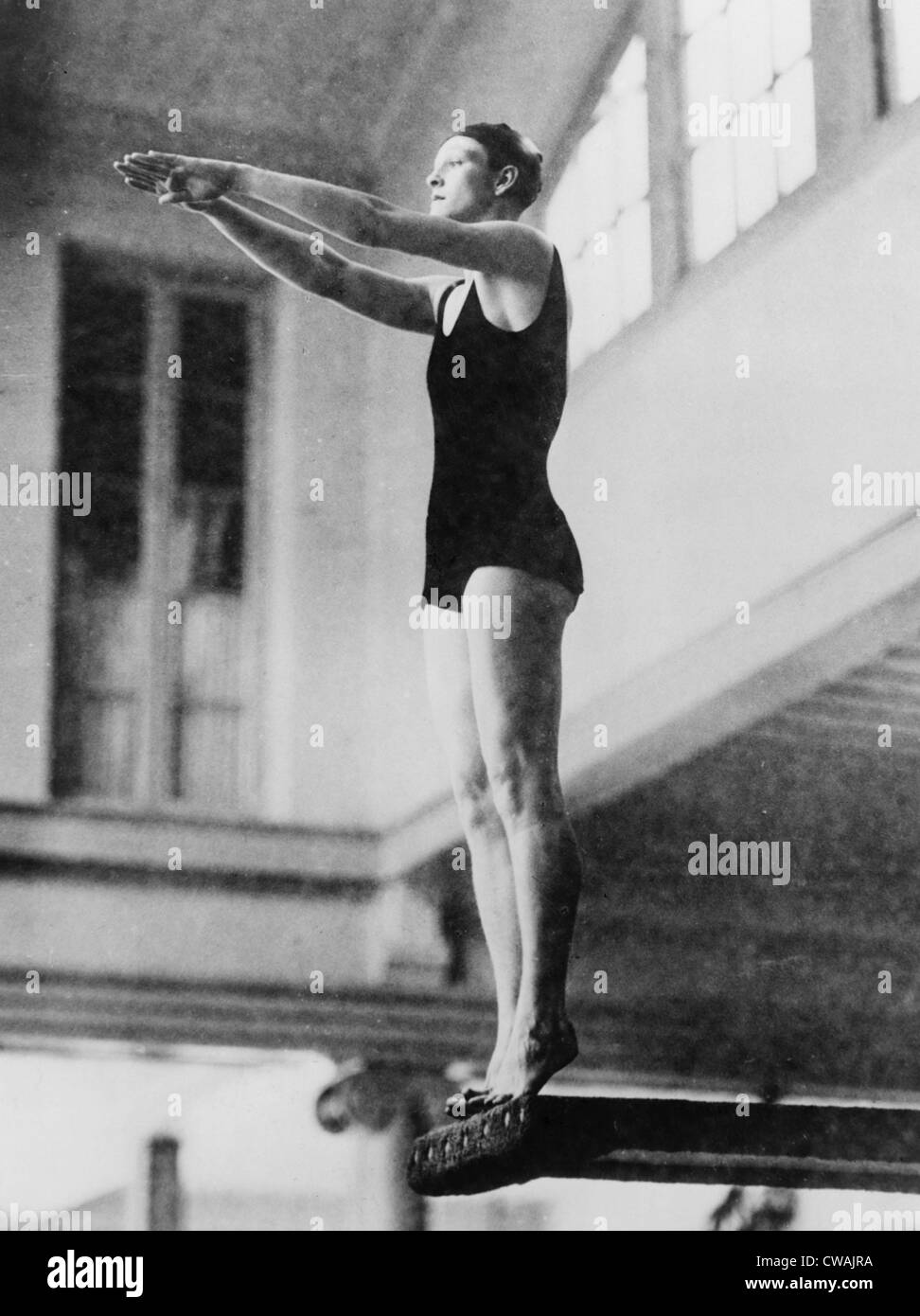 Il Babe Didrikson Zaharias (1911-1956) la più versatile delle donne professionali atleta del XX secolo. Ella ha gareggiato Foto Stock