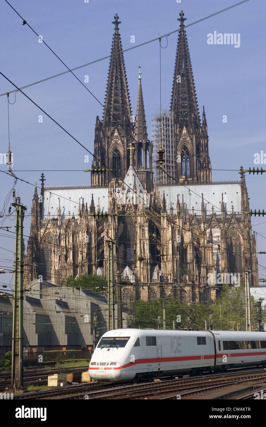 Colonia, affacciato sul Duomo Foto Stock