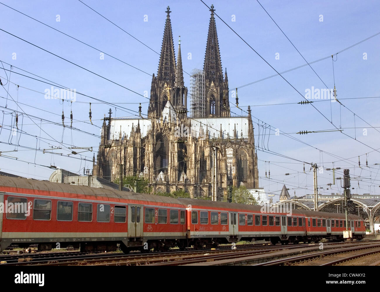 Colonia, affacciato sul Duomo Foto Stock