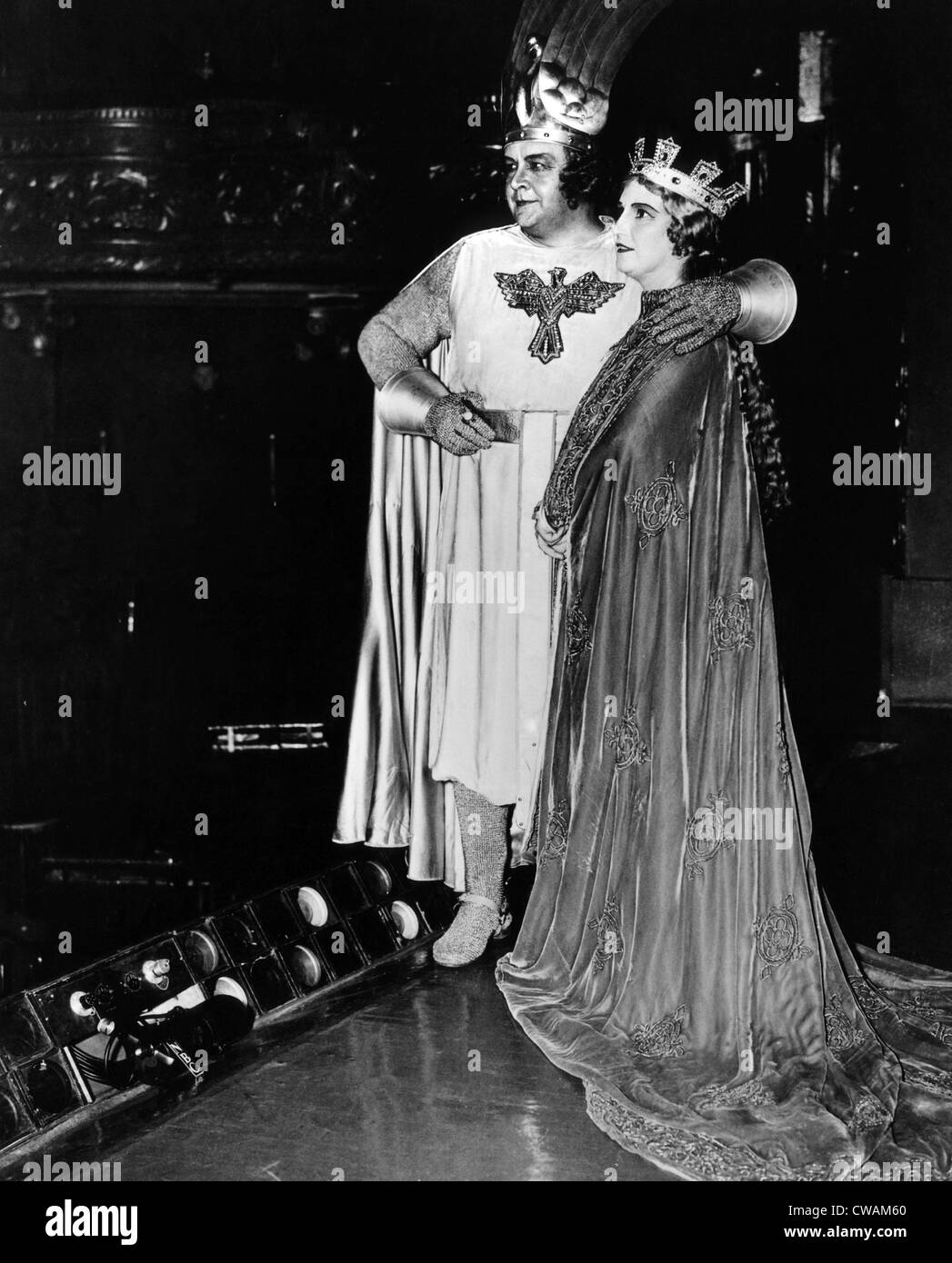 Cantanti lirici Lauritz Melchior e Kirsten Flagstad, 1937.. La cortesia: CSU Archivi / Everett Collection Foto Stock