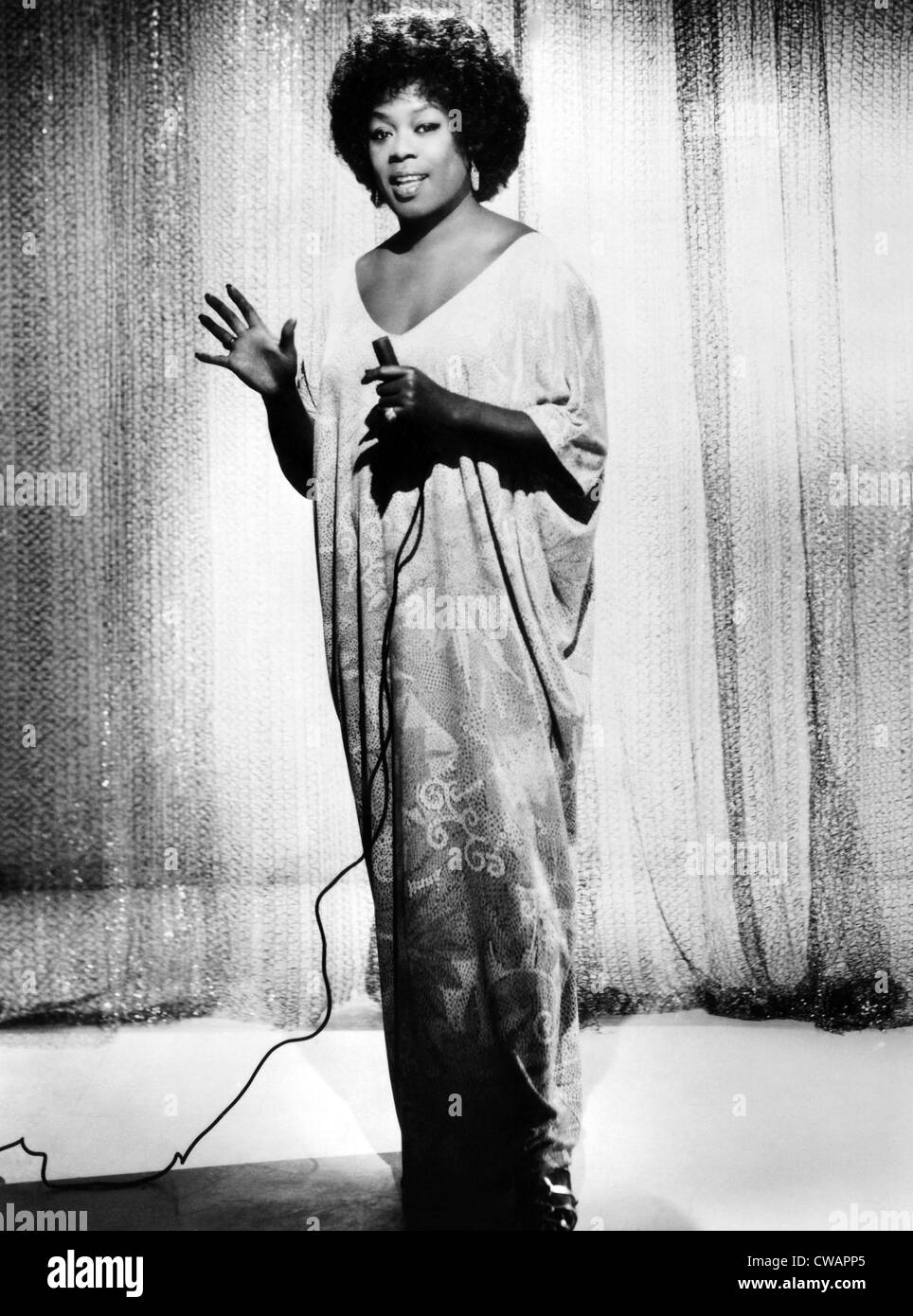Sarah Vaughan, circa 1970s. La cortesia: Archivi CSU/Everett Collection Foto Stock