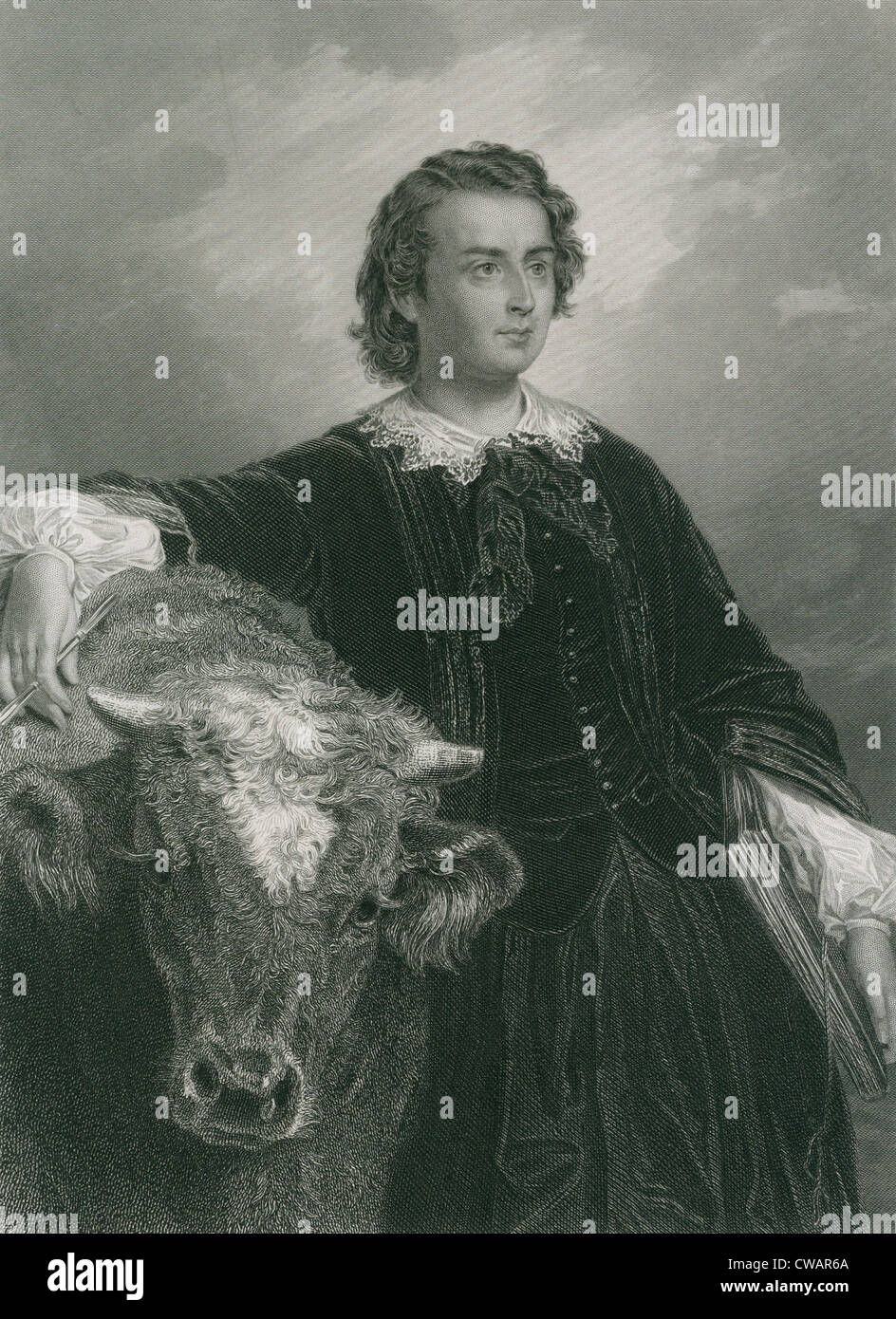 Rosa Bonheur (1822-1899), francese pittore realista che dipinse gli animali nella narrativa e contesti storici. Il suo lavoro ha trovato un Foto Stock