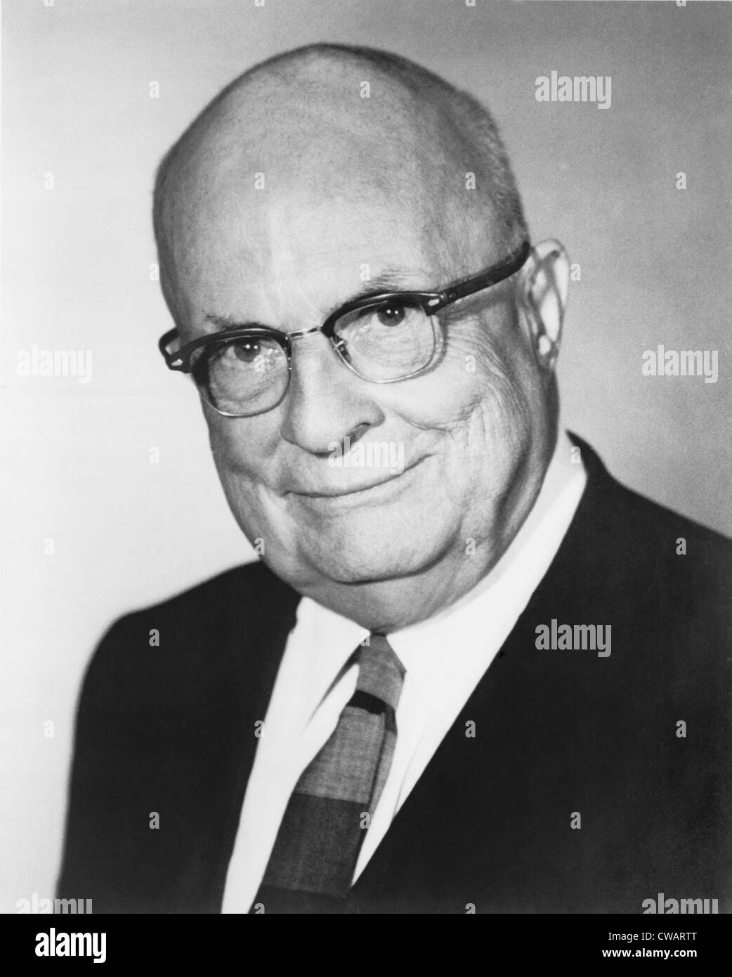 Henry J. Kaiser (1882-1967), Presidente del Consiglio, Kaiser Industries Corporation, 1962. La sua società costruito tre dighe (Hoover, Foto Stock