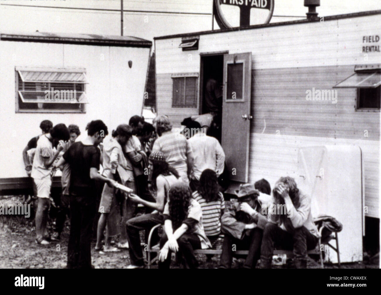 Woodstock 1969 evento storico a Bethel NY. La cortesia: CSU Archivi / Everett Collection Foto Stock