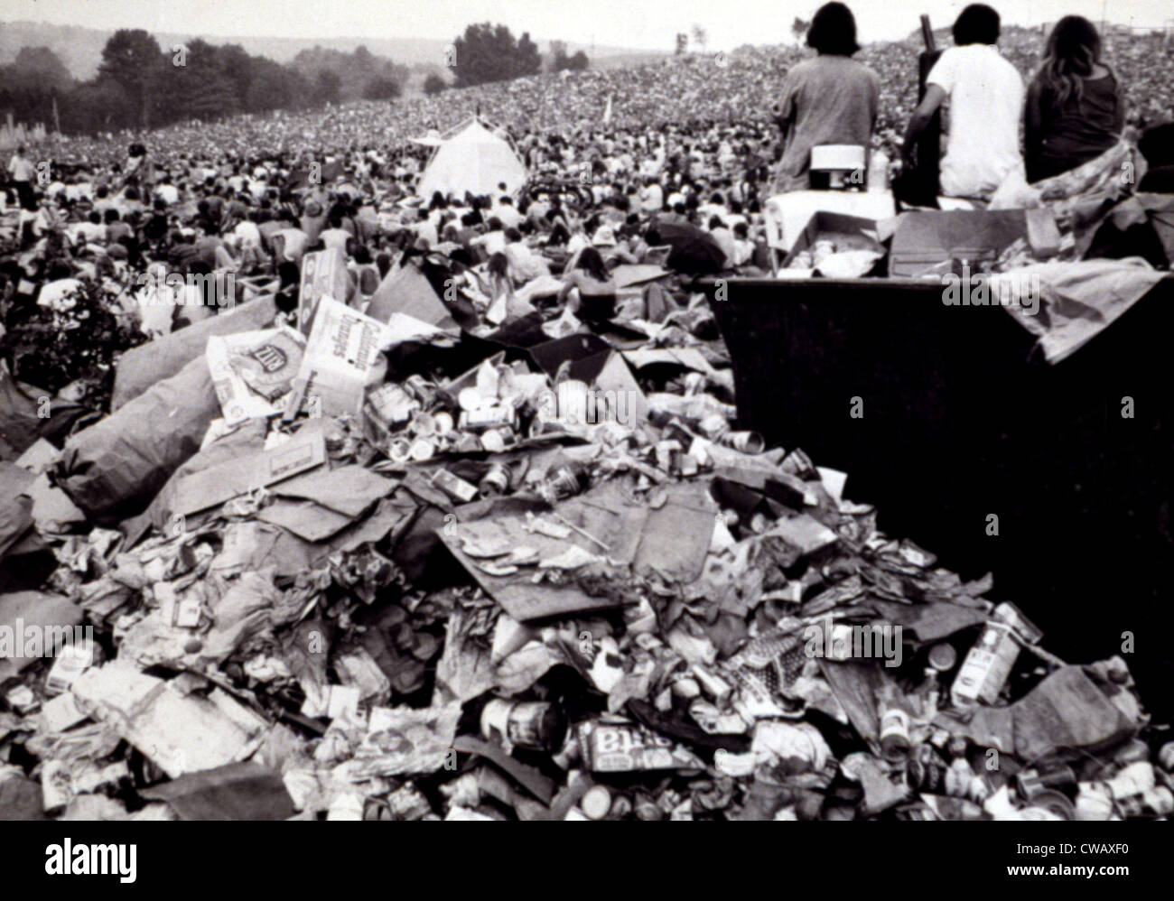 Woodstock 1969 evento storico a Bethel NY. La cortesia: CSU Archivi / Everett Collection Foto Stock