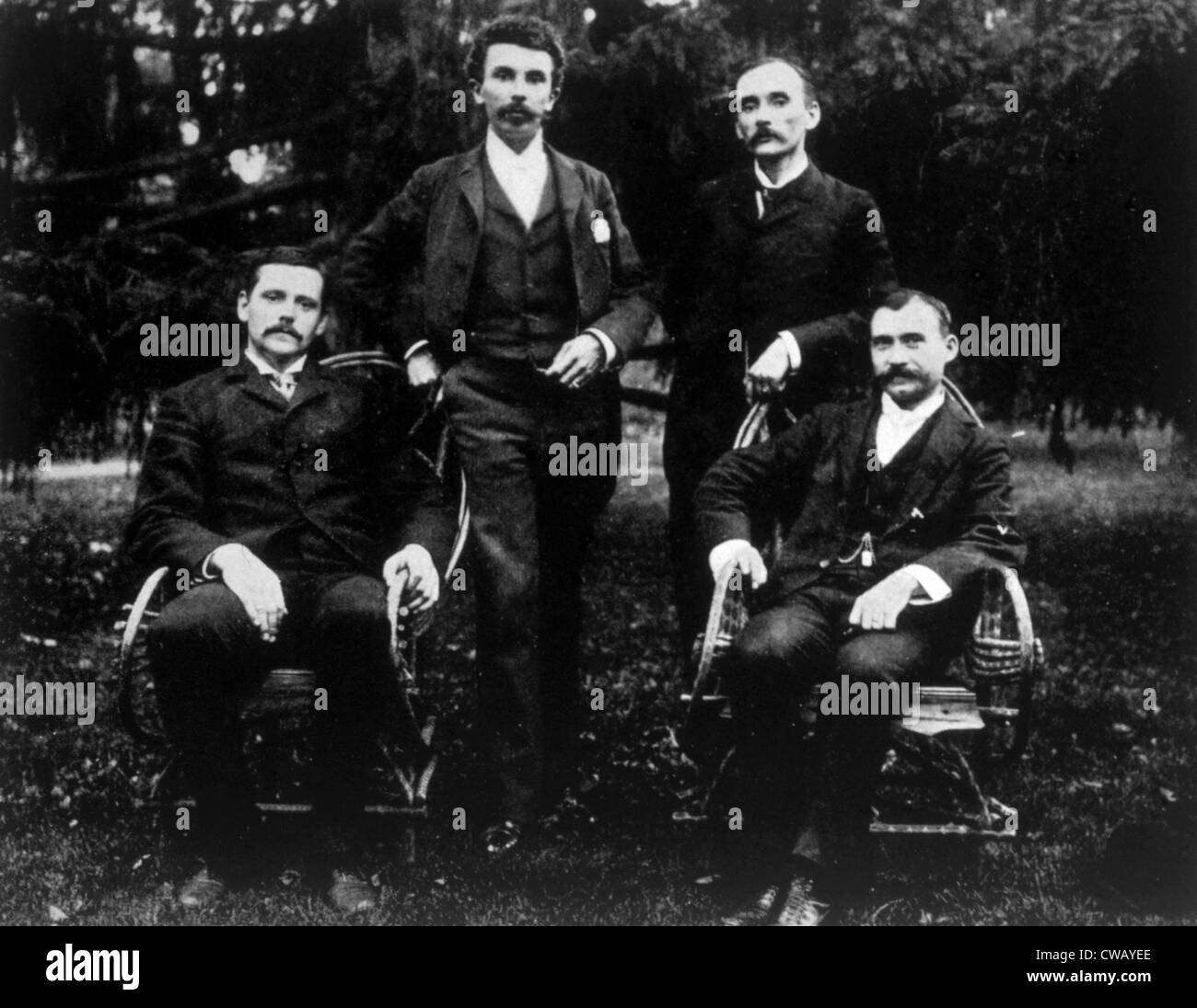 Il K.M.C.D. Syndicate, H.N. Marvin, William Kennedy Laurie Dickson, Herman Casler, E.B. Koopman, Settembre 22, 1895 Foto Stock