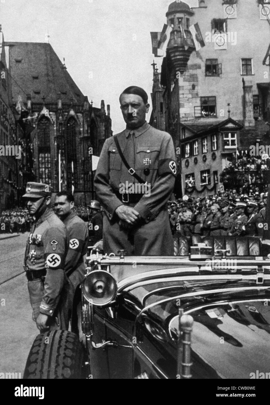 Adolf Hitler al Parteitag der Freiheit, 1935 Foto Stock