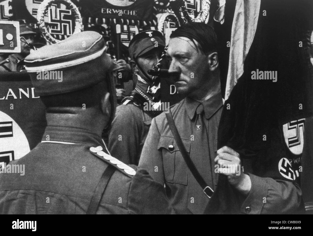 Adolf Hitler al Parteitag der Freiheit, 1935 Foto Stock