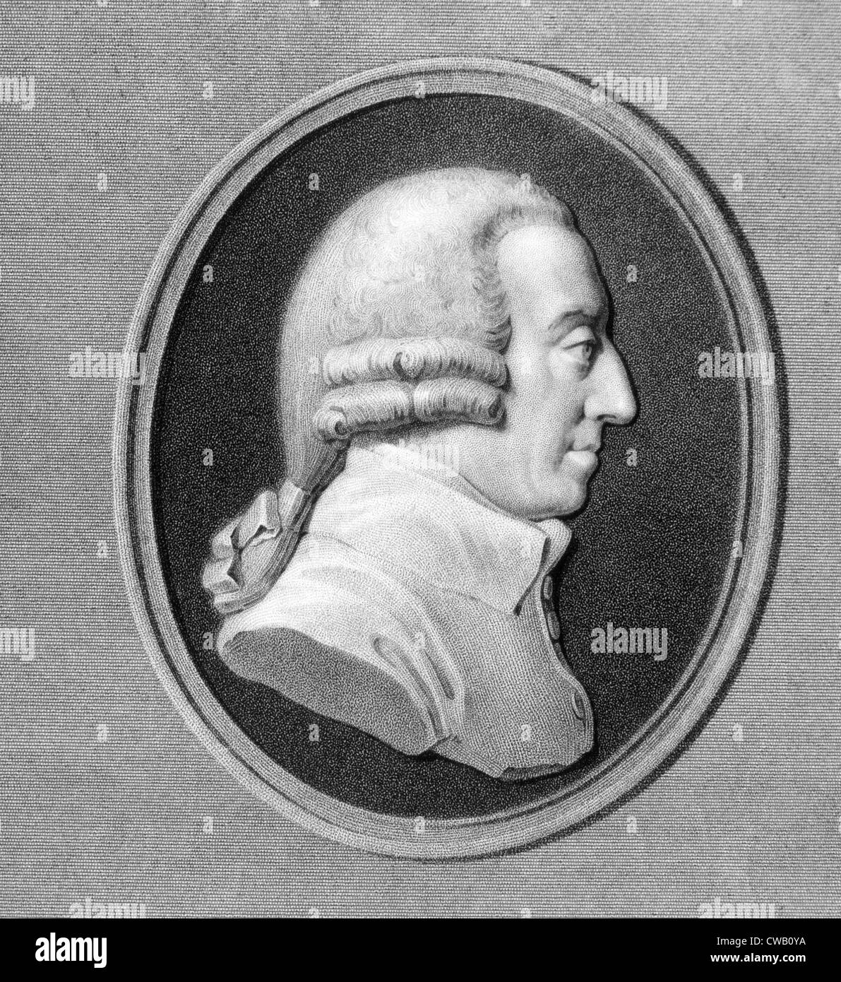 Adam Smith (1723-1790) Foto Stock